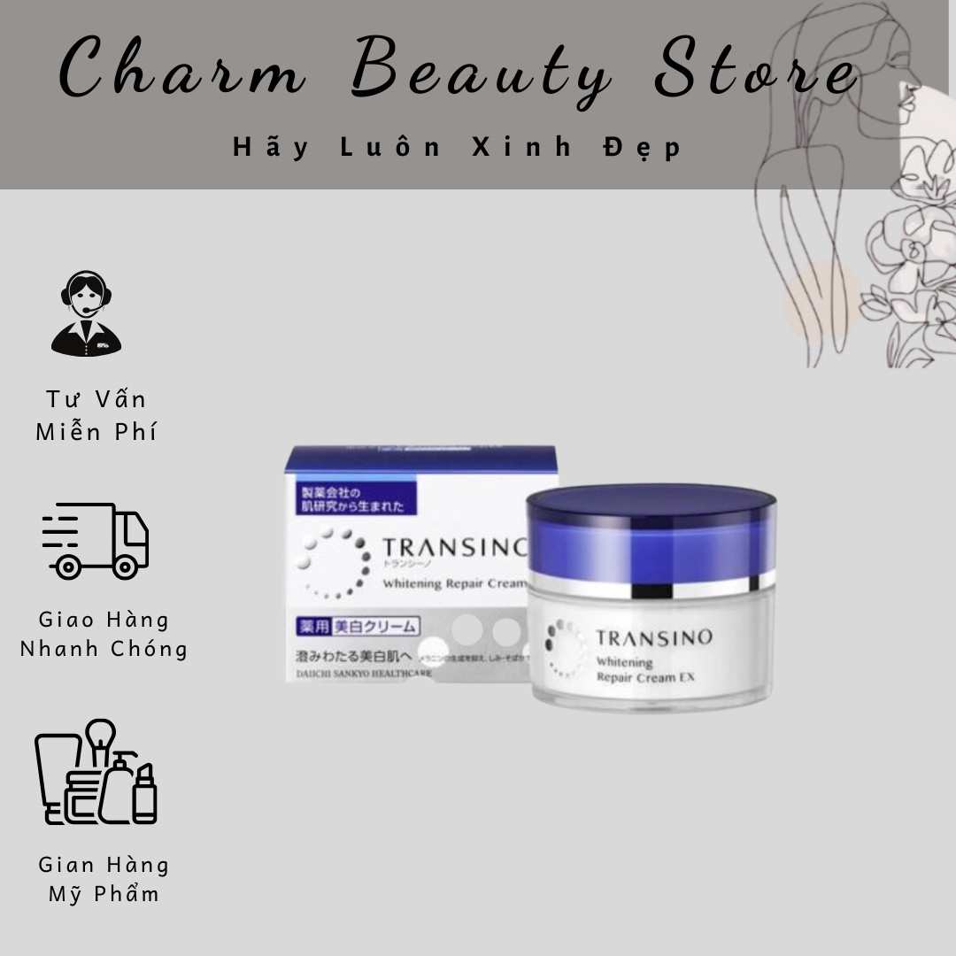 Kem dưỡng ban đêm giảm nám transino whitening repair cream ex - 35g