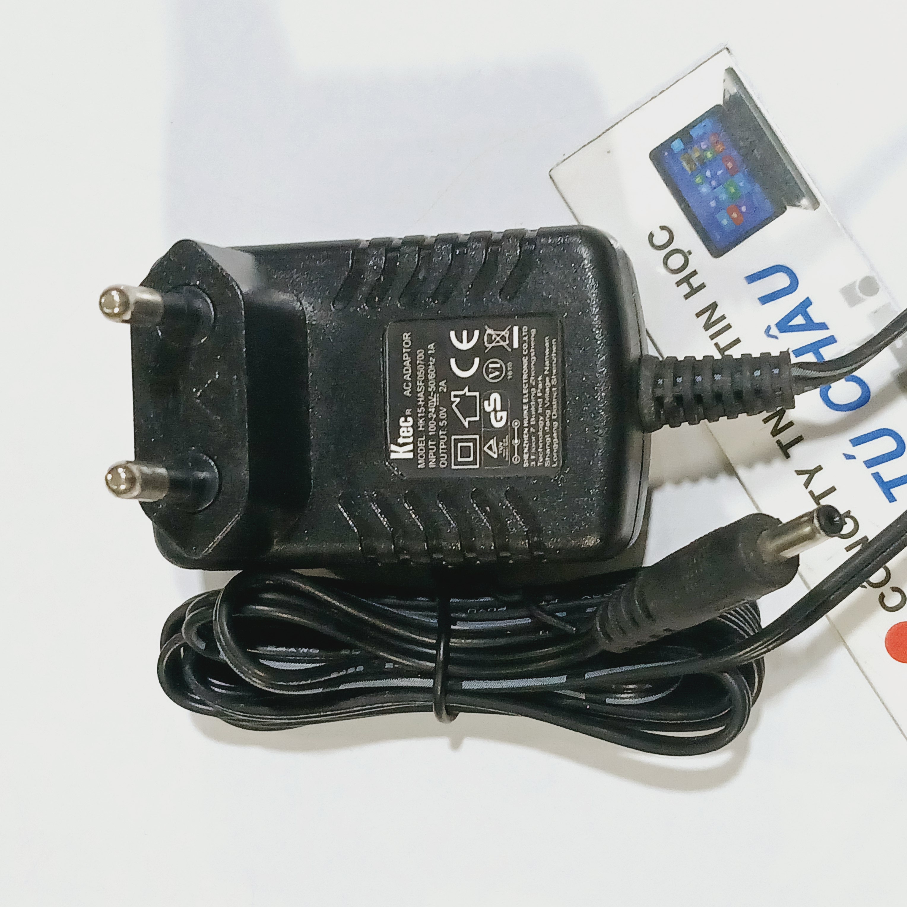 Adapter Dc 5V - 2A / 3.5mm X 1.35mm Plug) (Good Quality)