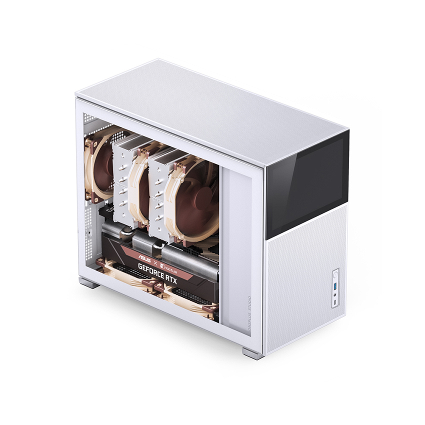 Vỏ case Jonsbo D31 MESH SC White ( Mini Tower_Màu Trắng)