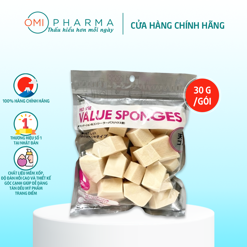 Mút trang điểm từ cao su thiên nhiên cho da nhạy cảm s select pro use