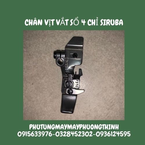 Chân vịt vắt sổ 4 chỉ siruba