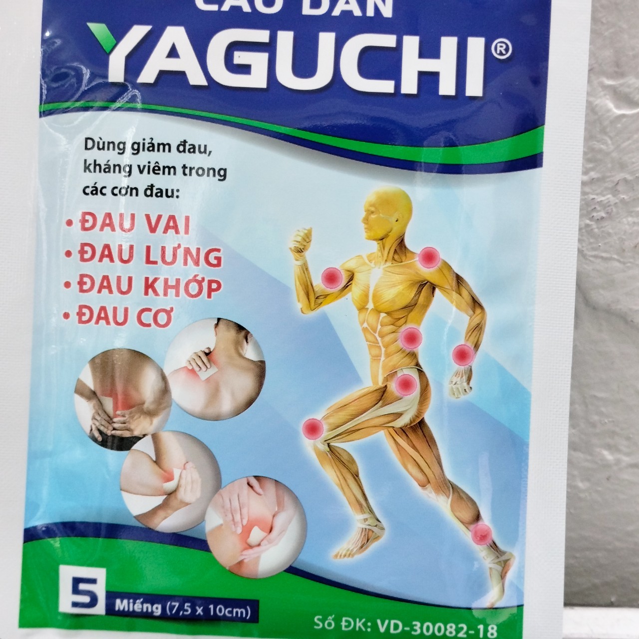Cao dán Yaguchi (gói x 5 miếng)