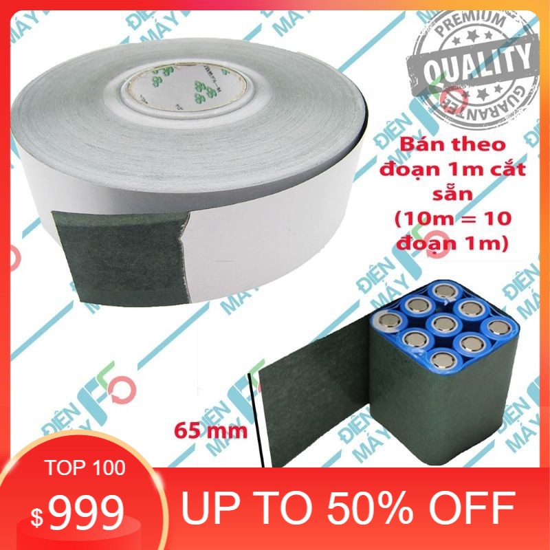 Giấy dán cách điện cách nhiệt cell pin 18650