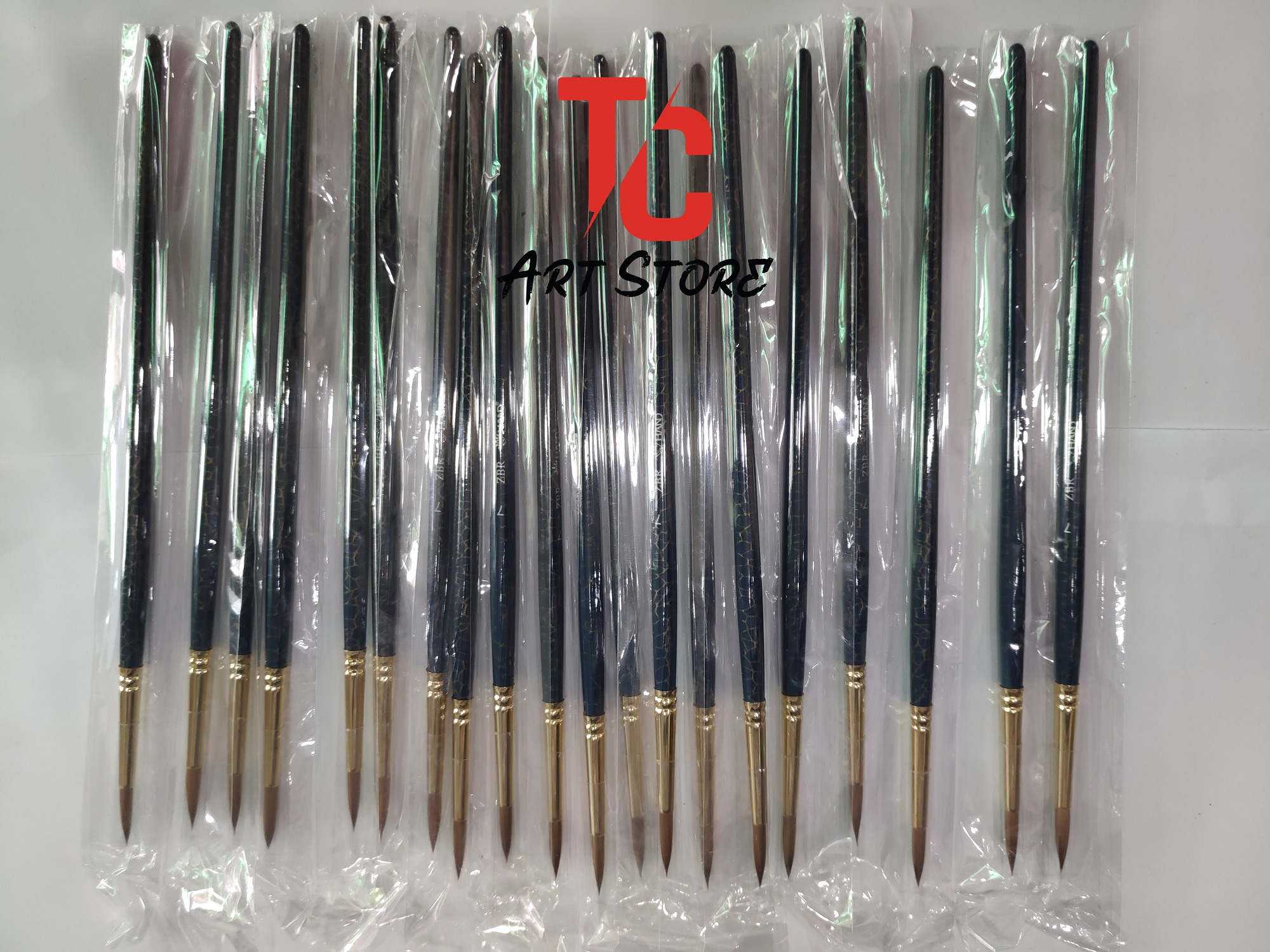 [TC Art Store] Cọ vẽ đầu nhọn HAND ZBR (Cọ vẽ đầu tròn)