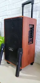 Loa kéo karaoke di động kiomic k88 kết nối bluetooth tặng kèm 2 micro