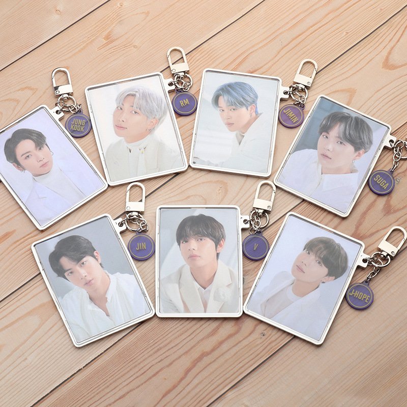 Keyring holder photo card BTS (Kering đựng photocard)