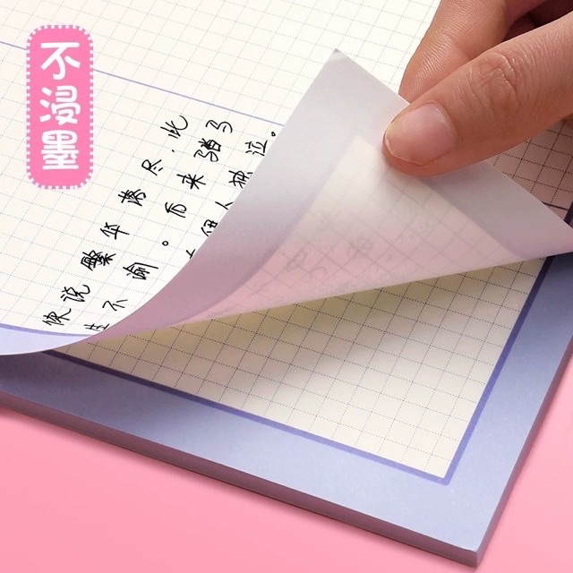 Tập Giấy Grid Dùng Để Take Note Size B5, 50 Tờ/Tập (Có Ảnh Thật) 🌿