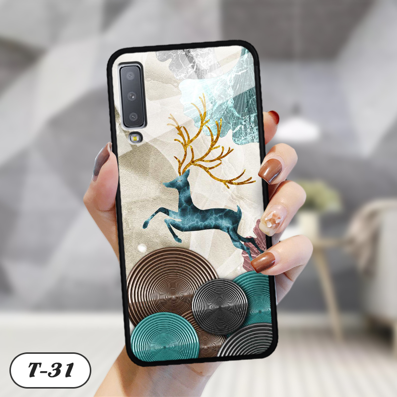 Ốp kính 3D Samsung GALAXY A7 2018