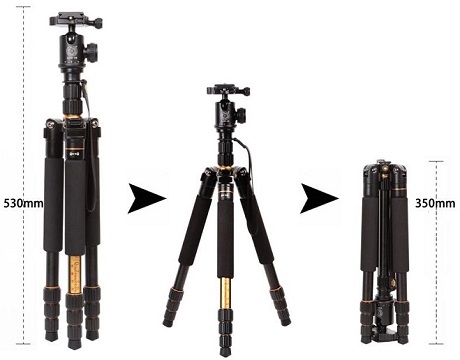 Chân máy ảnh Beike Professional Q-999S