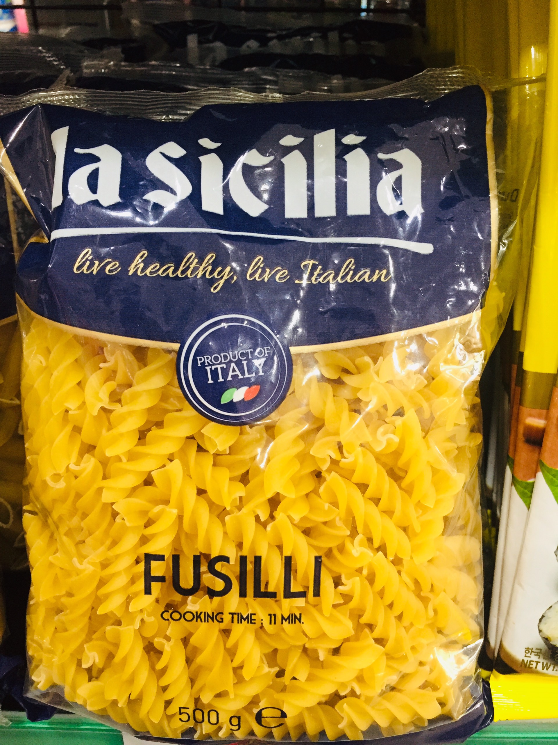 Mì Ý La Sicilia Fusilli 500g (nuôi xoắn )