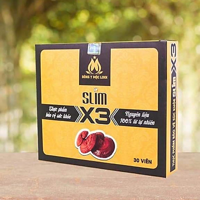 [ HCM]Giảm cân Slim X3 Chính Hãng