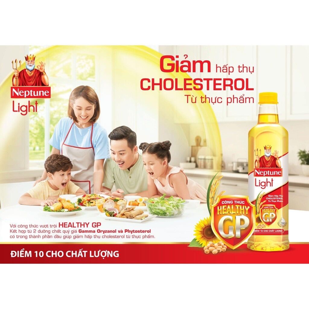 Dầu ăn neptune ligth 1L