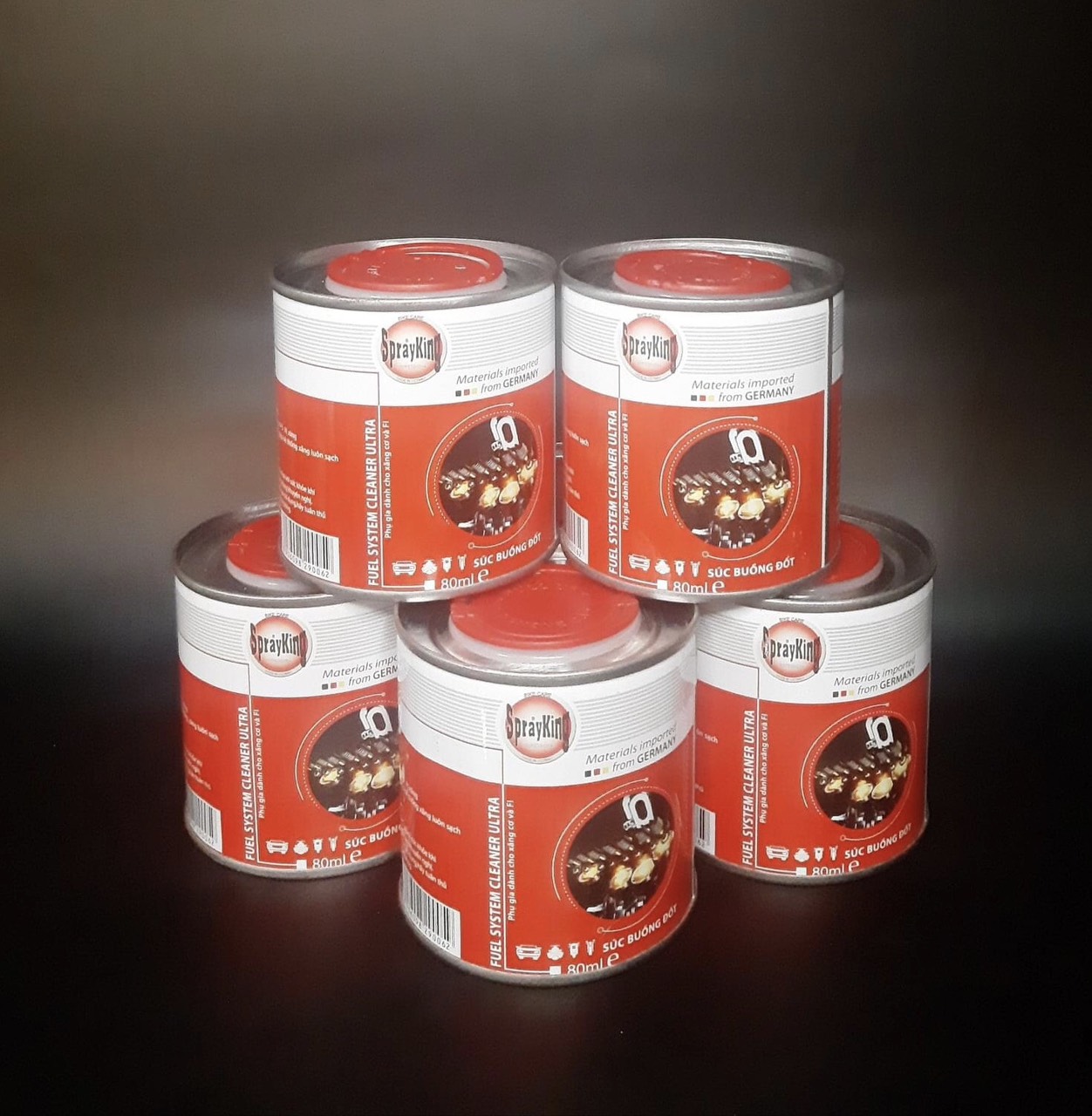 [HCM]Lon phụ gia SPRAYKING Vệ Sinh Buồng Đốt