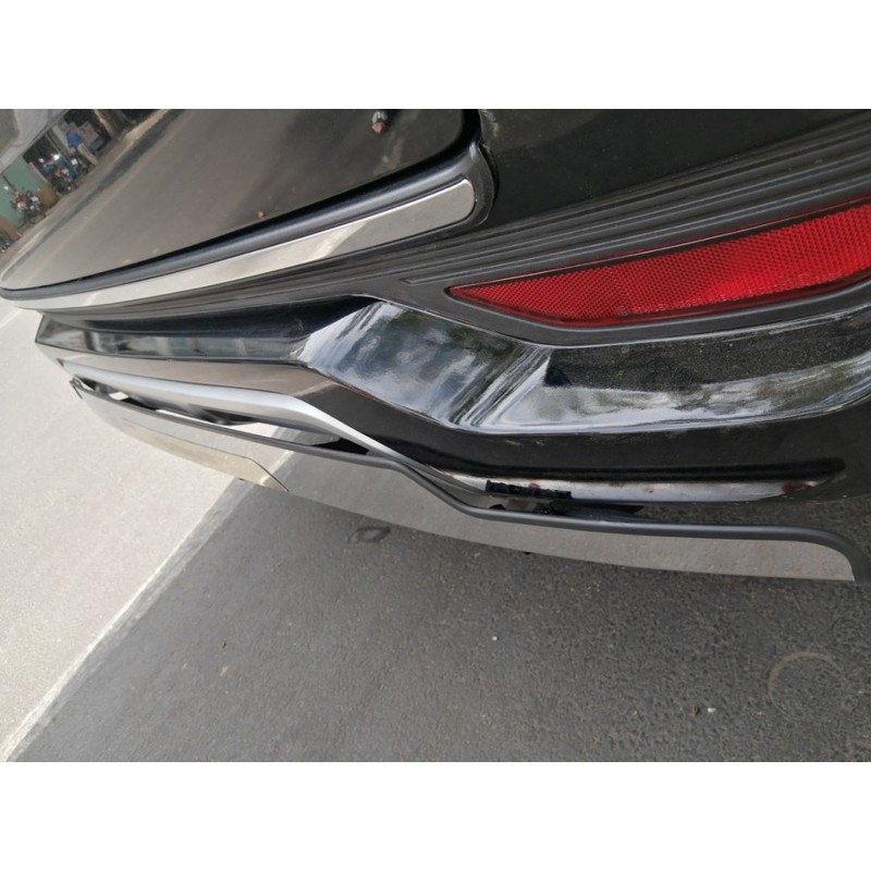 Cản sau inox xe Xpander