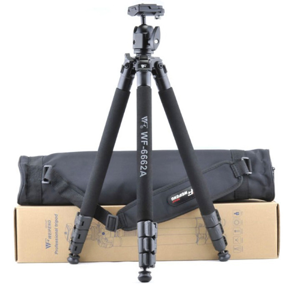 Chân Máy Ảnh Tripod Weifeng 6662A - Hàng Nhập Khẩu