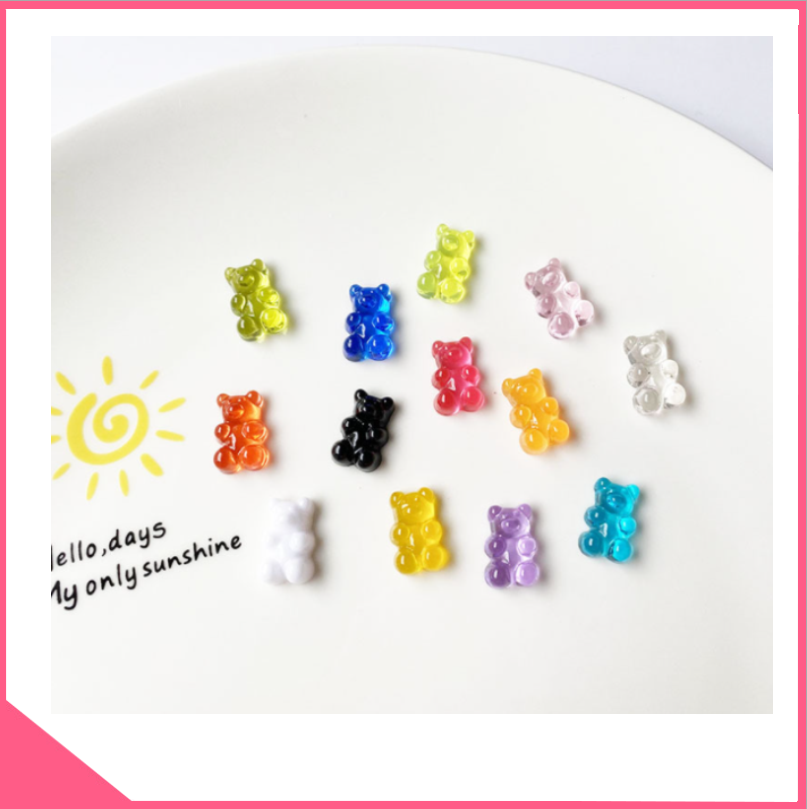 Khuôn silicon làm kẹo dẻo socola rau câu gấu con