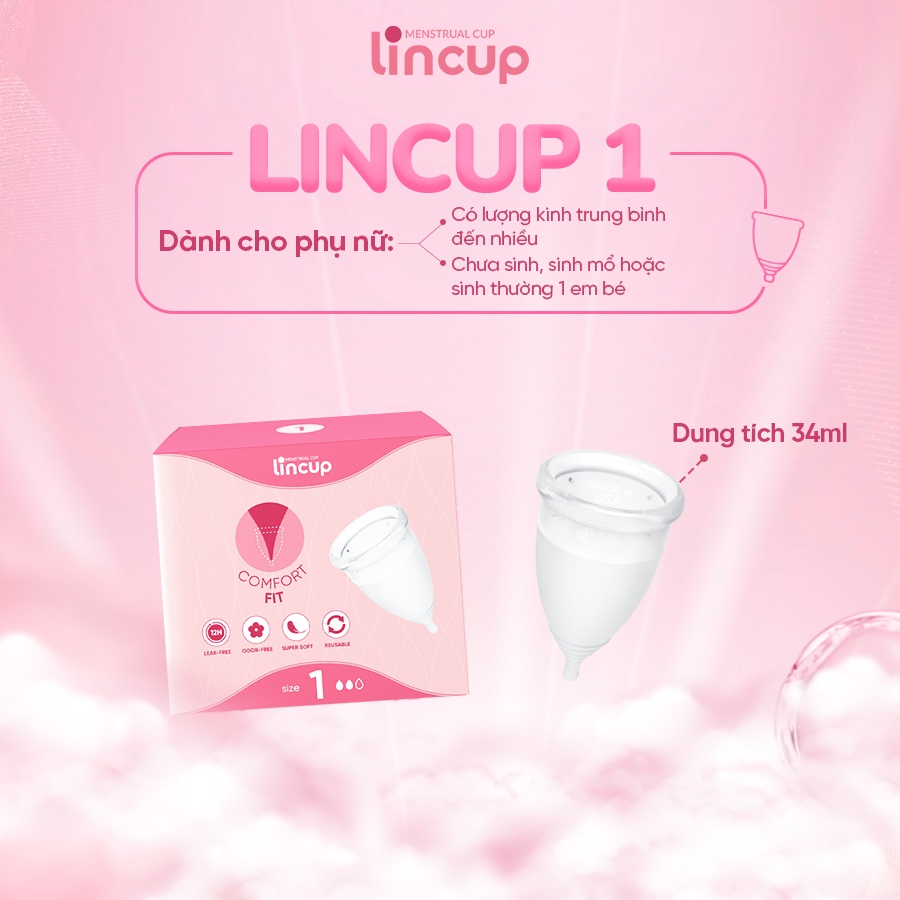 Cốc nguyệt san Lincup mới nhất