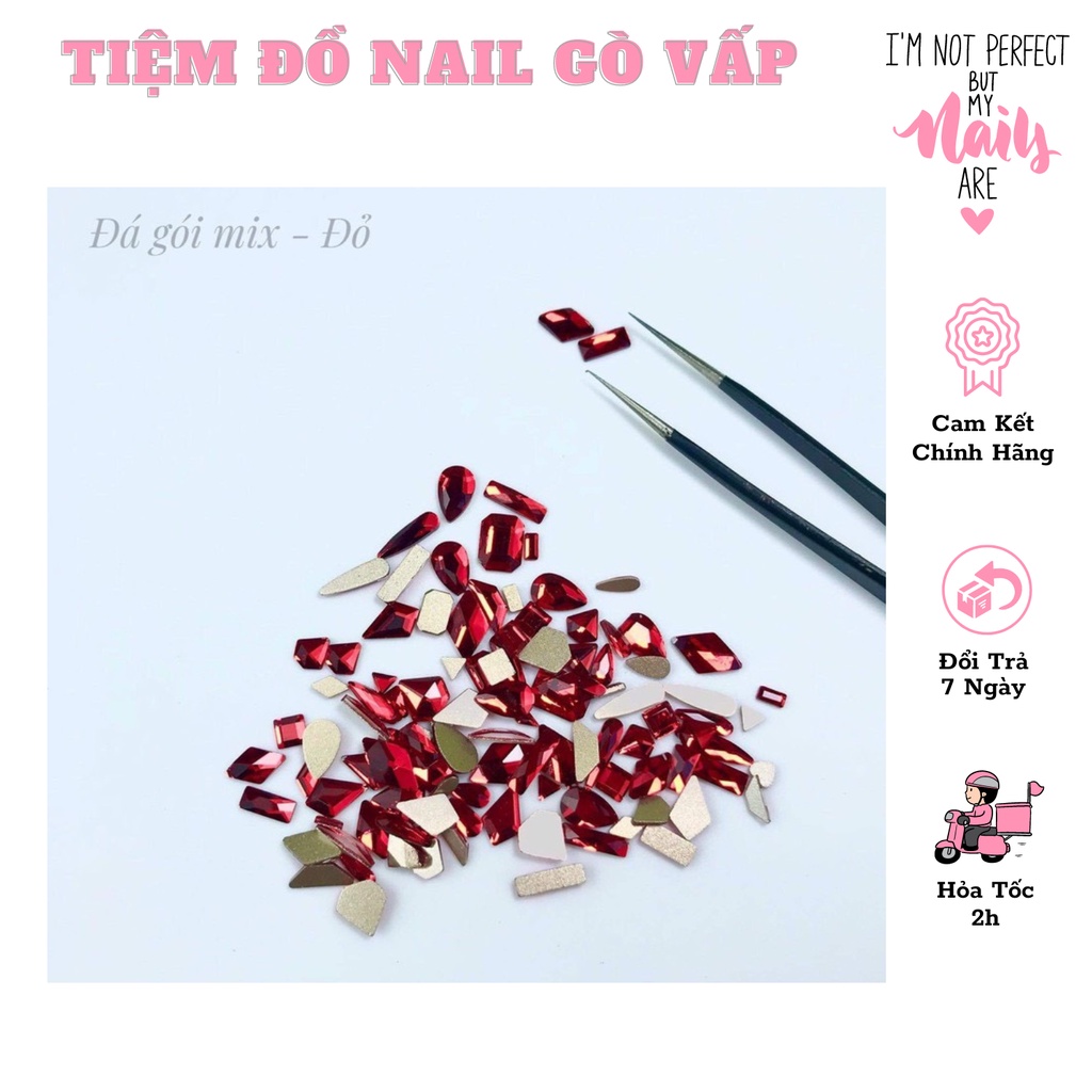 Đá Khối Nail Mix 100 Viên