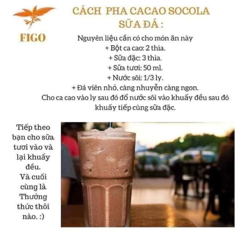 500gr BỘT CACAO DAKLAK