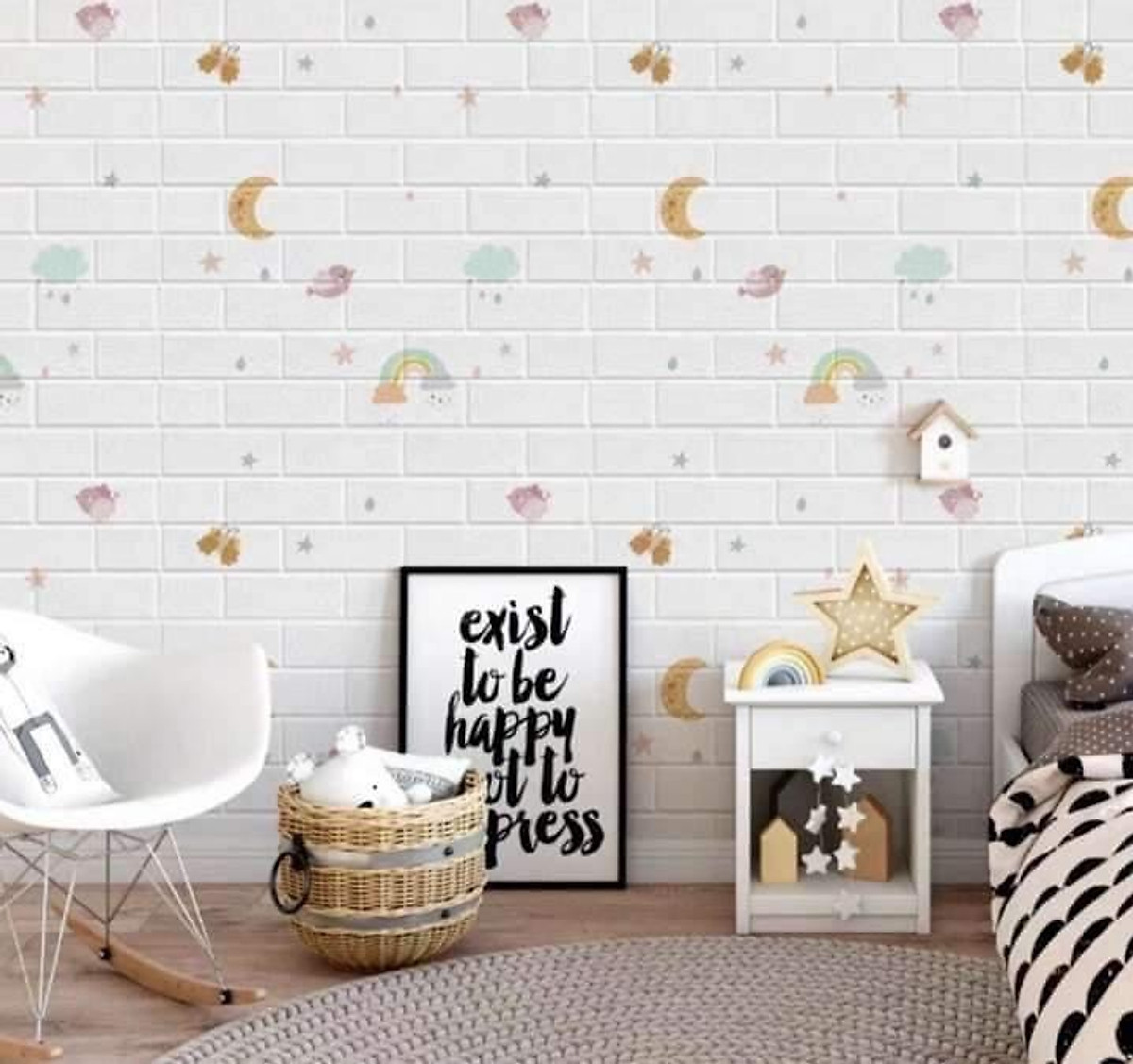 10 tấm xốp dán tường doremon trẻ em hoạt hình 3D, mua miếng xốp giả gạch ốp dán tường bán giá rẻ sỉ, tấm xốp dán tường đẹp
