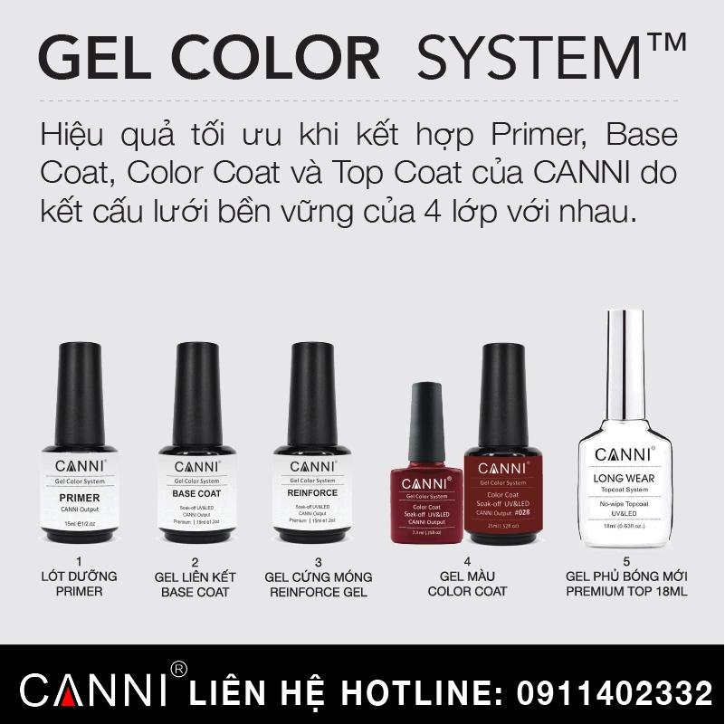 [HCM]CANNI Top Cường Lực 18ml MỚI