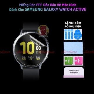 Miếng Dán Màn Hình Mặt Trước PPF Dành Cho Samsung Galaxy Watch Active 1 thumbnail