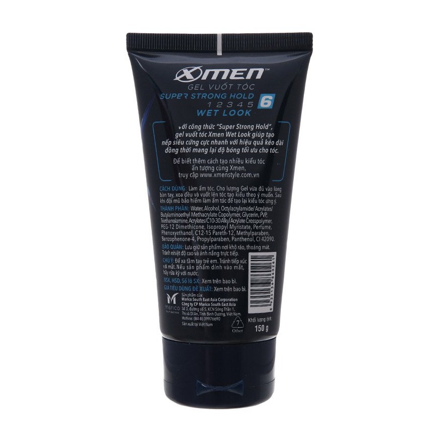 Gel vuốt tóc Xmen Strong Hold