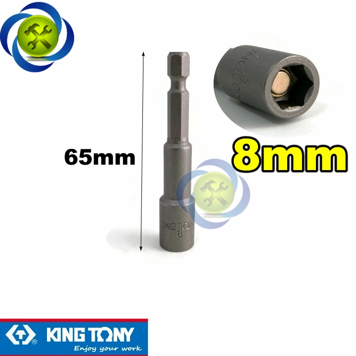 Đầu bắn tôn 8mm kingtony 7616508m 8mm x 65mm