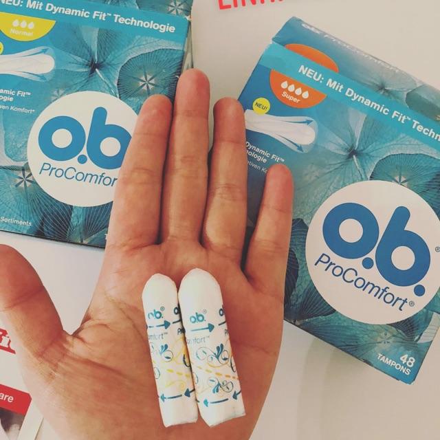 Băng vệ sinh Tampon O.B ProComfort 56 miếng (Normal)