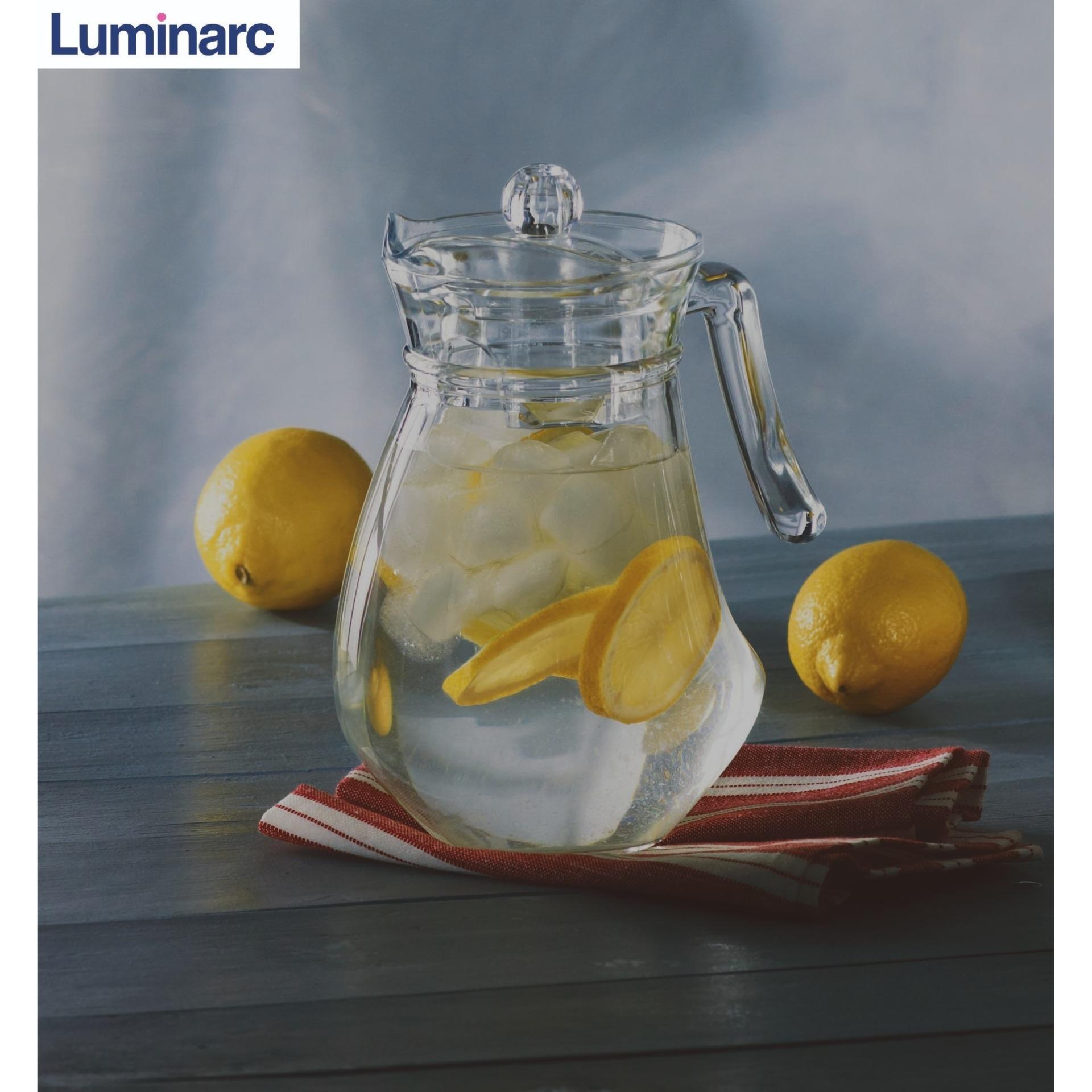 Bình nước thủy tinh Luminarc Wavy 1,3L G2673 (Trong suốt)
