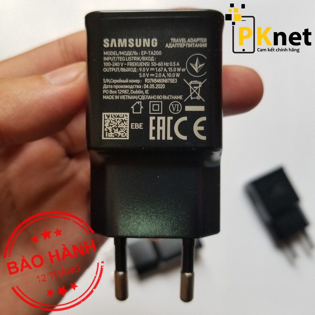 Củ sạc nhanh Samsung 15w chính hãng