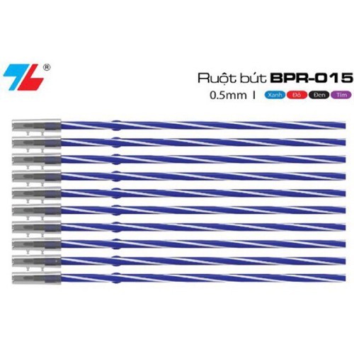 Vỉ 10 chiếc ruột bút bi 027 - mr2637