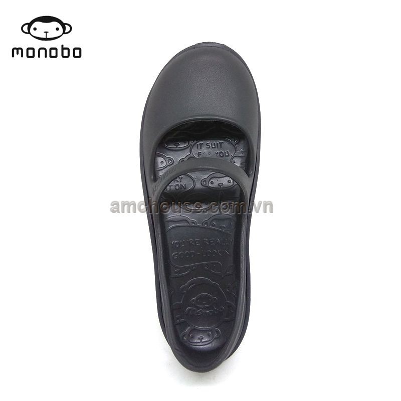 Giày nhựa đúc Thái Lan Nữ MONOBO - TAMMY - đen