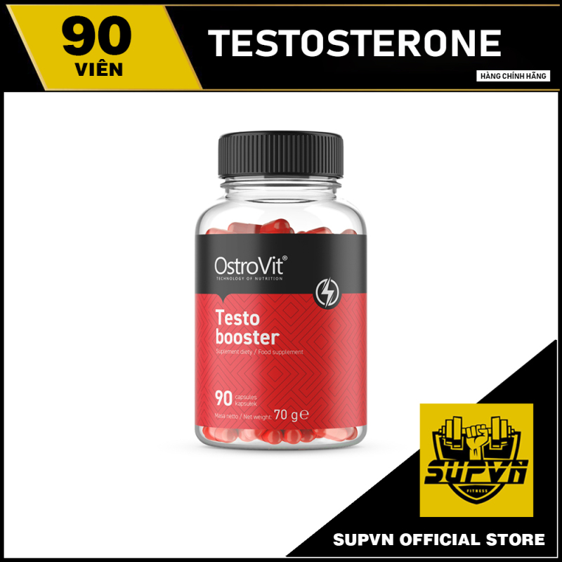 Test Booster Ostrovit 90 viên - Viên hỗ trợ tăng testosterone nhập khẩu