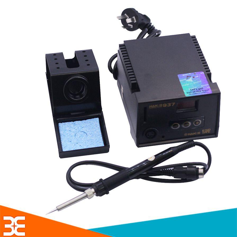 Trạm hàn hakko 937, máy hàn mạch điện tử có điều chỉnh nhiệt độ
