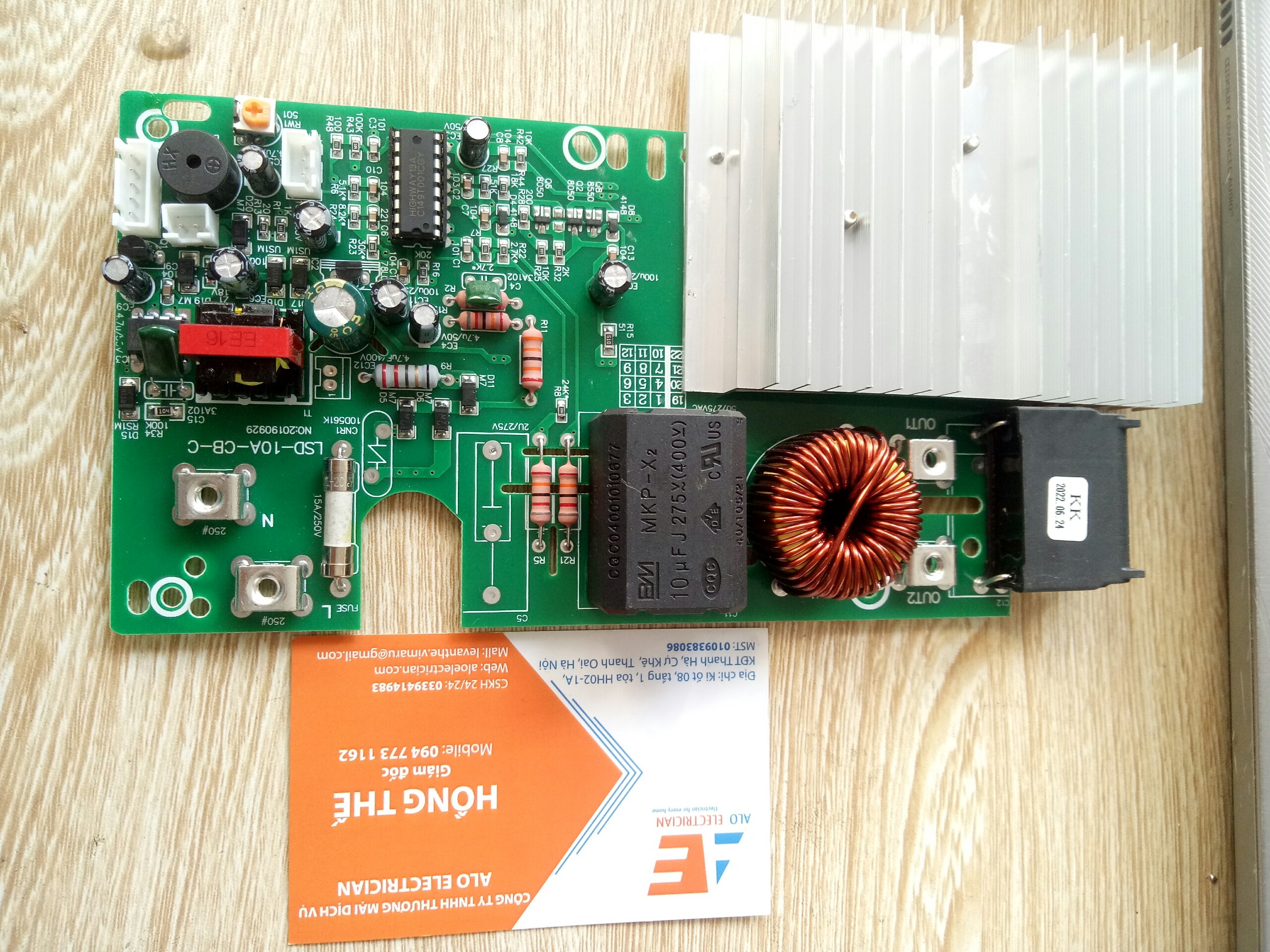 Mạch nguồn bếp từ CANZY CZ-I89