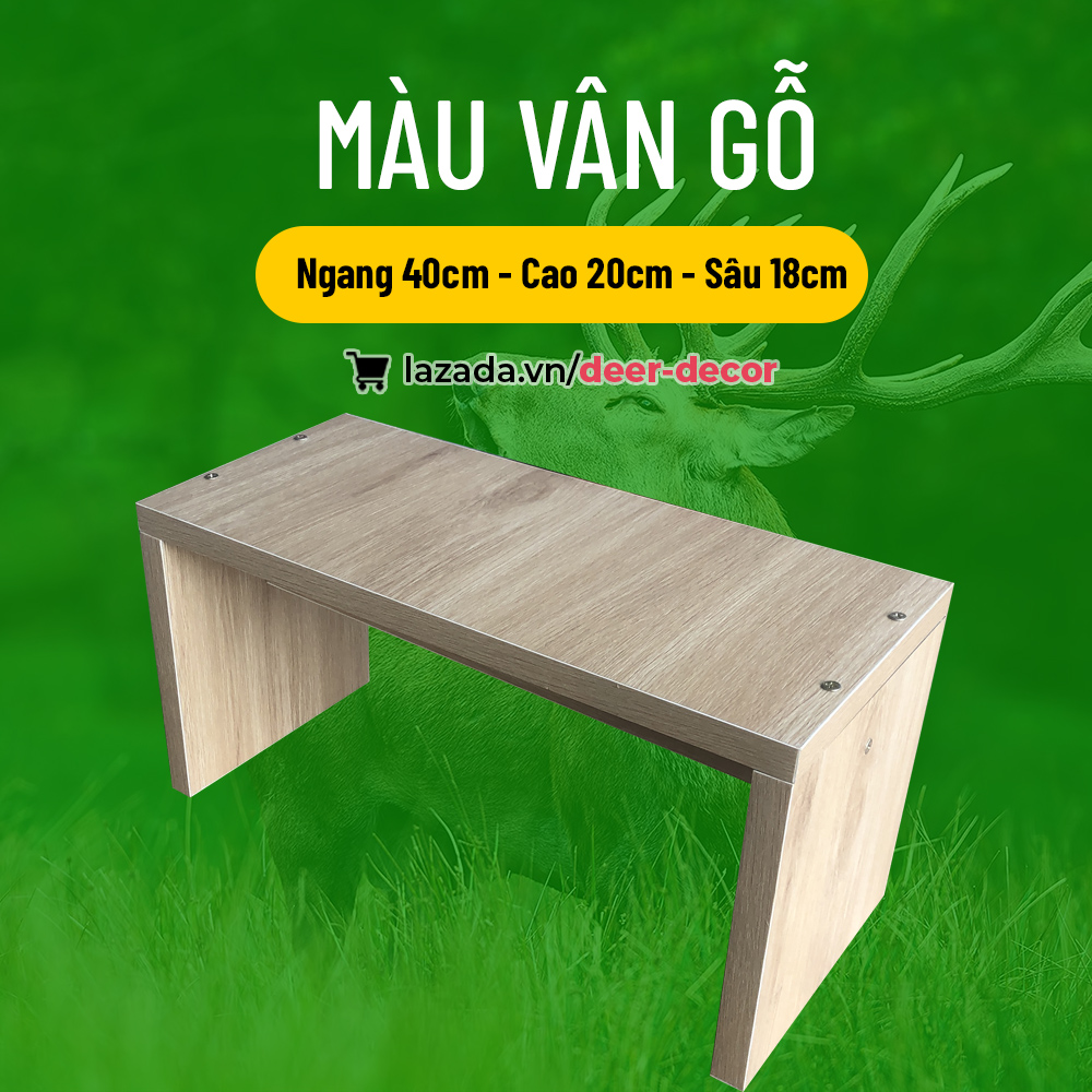 Shelf for pedicure manicure nail wooden MDF-deer decor