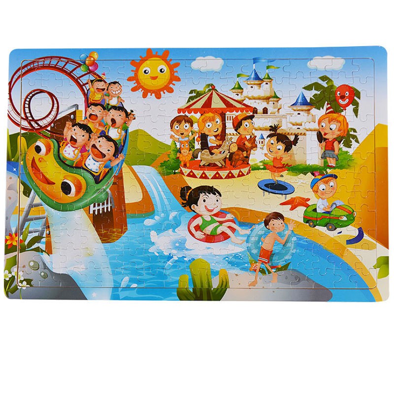 [Hoàn tiền 10%][Hoàn tiền 6%]Tranh Ghép Hình Cho Bé 104-204 Miếng Ghép Giúp Tăng Tư Duy Chí Tưởng Tượng Cho Bé