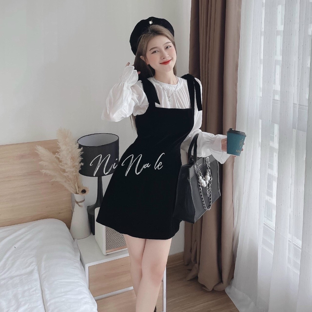 Sét Yếm Váy Lụa