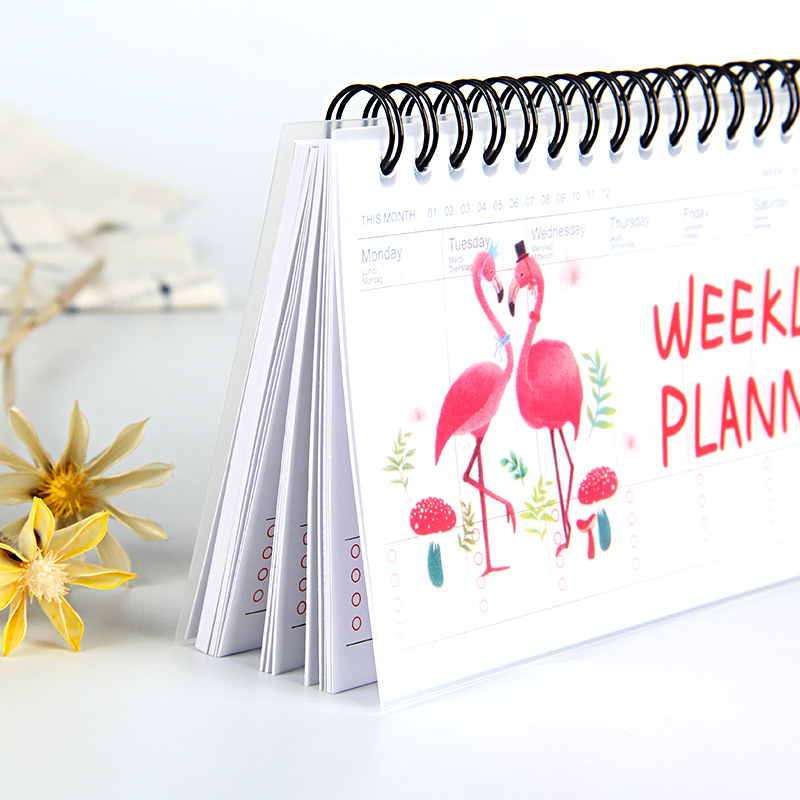 Sổ kế hoạch tuần hình con thú đáng yêu (Weekly Planner)
