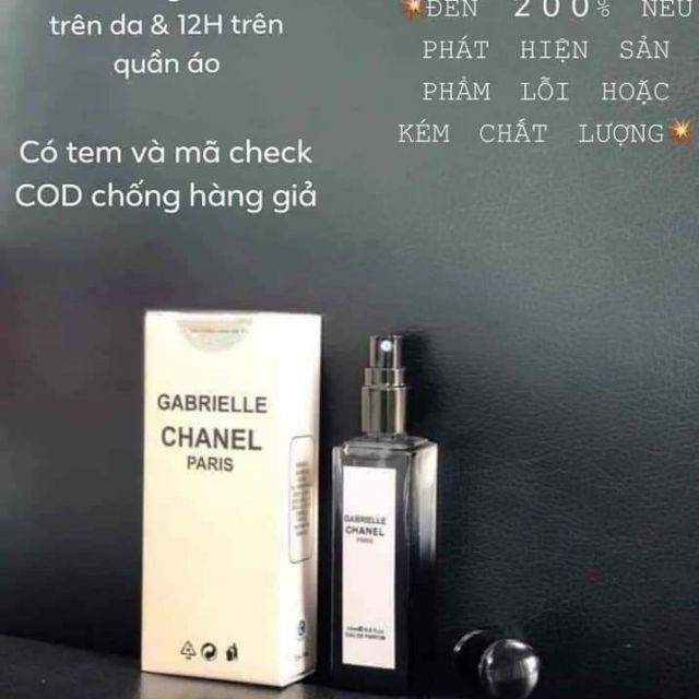 Nước hoa nữ Hpafurm Gabrielle Chanel  25ml dạng sịt [ Siêu Sale ]