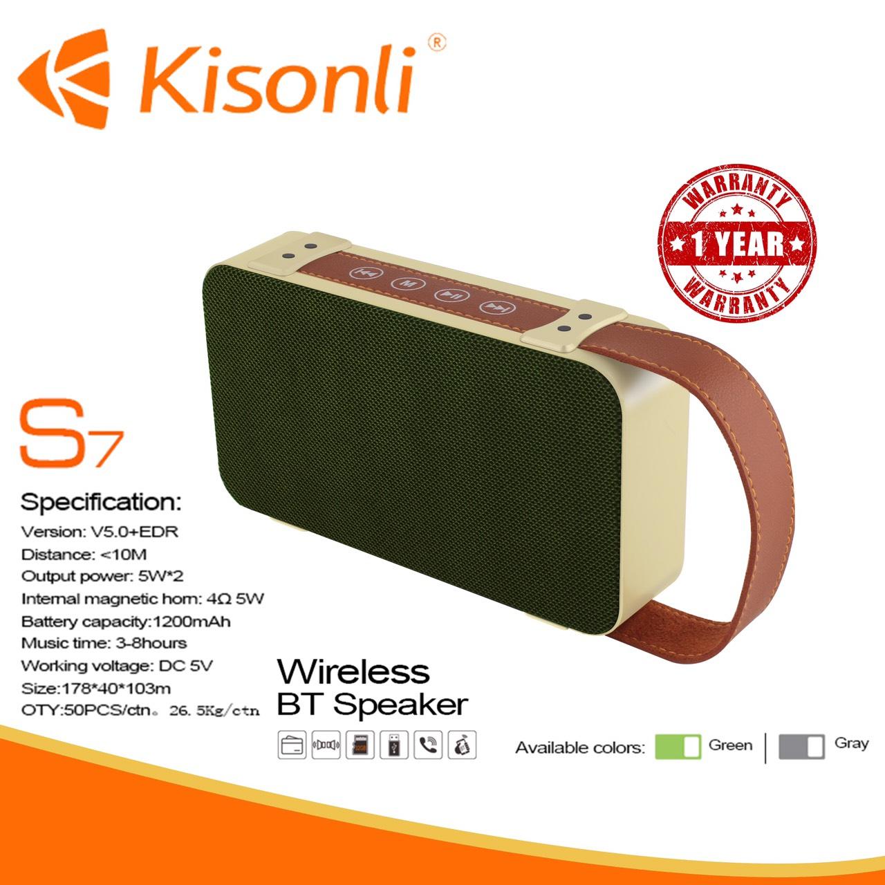 [HCM]Loa Kisonli Bluetooth S7