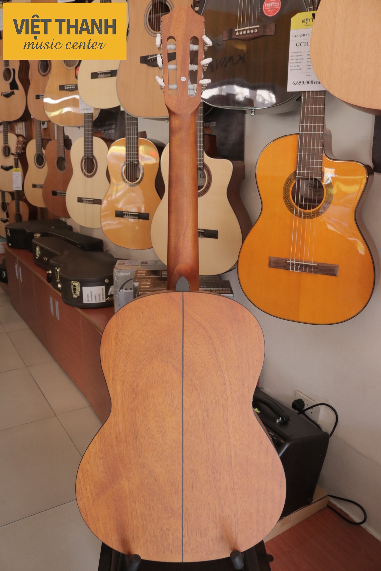 Đàn Guitar Classic Nylon Kapok LC18 NAT Full Size 4/4