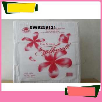 Giấy ăn Cân gấp tư rút  silkwell 1kg