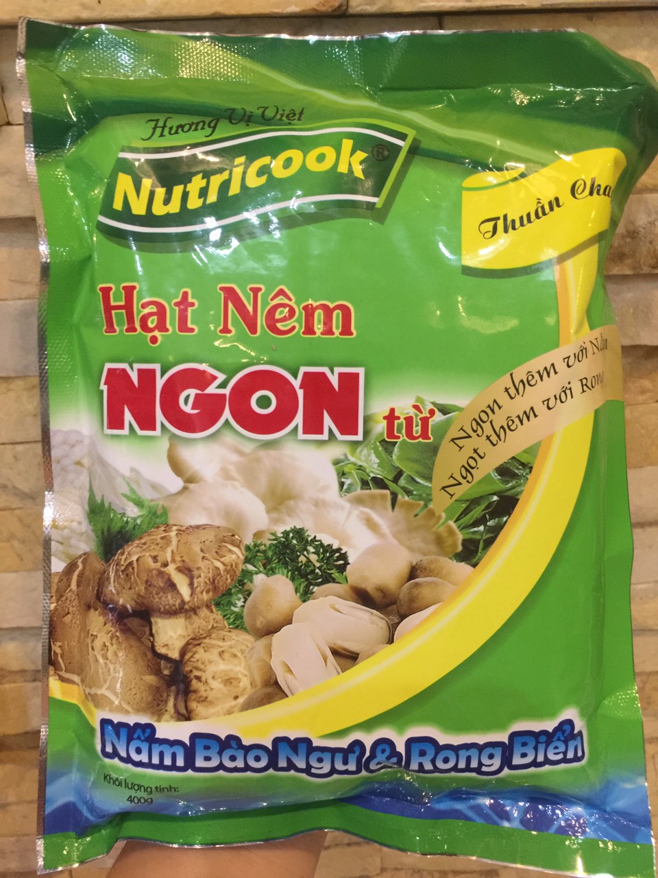 GÓI 2 KG HẠT NÊM NẤM BÀO NGƯ