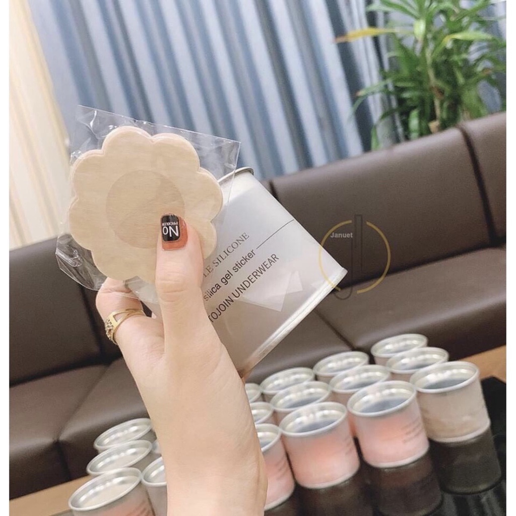 Combo 2 set 10 Miếng Dán Ngực Giấy Lụa, Dán ti