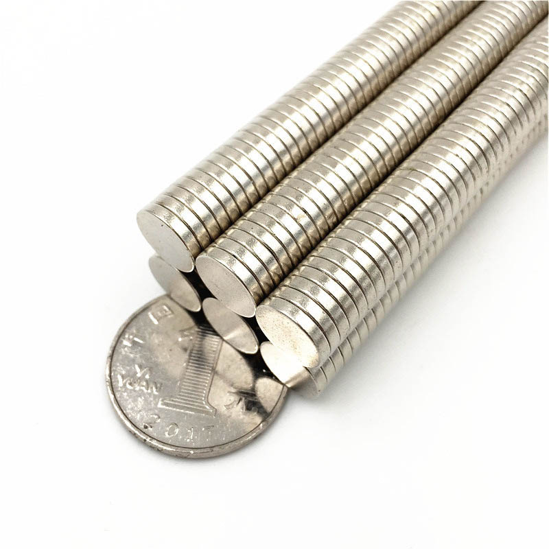 Nam châm tròn đất hiếm 10x2mm từ tính mạnh