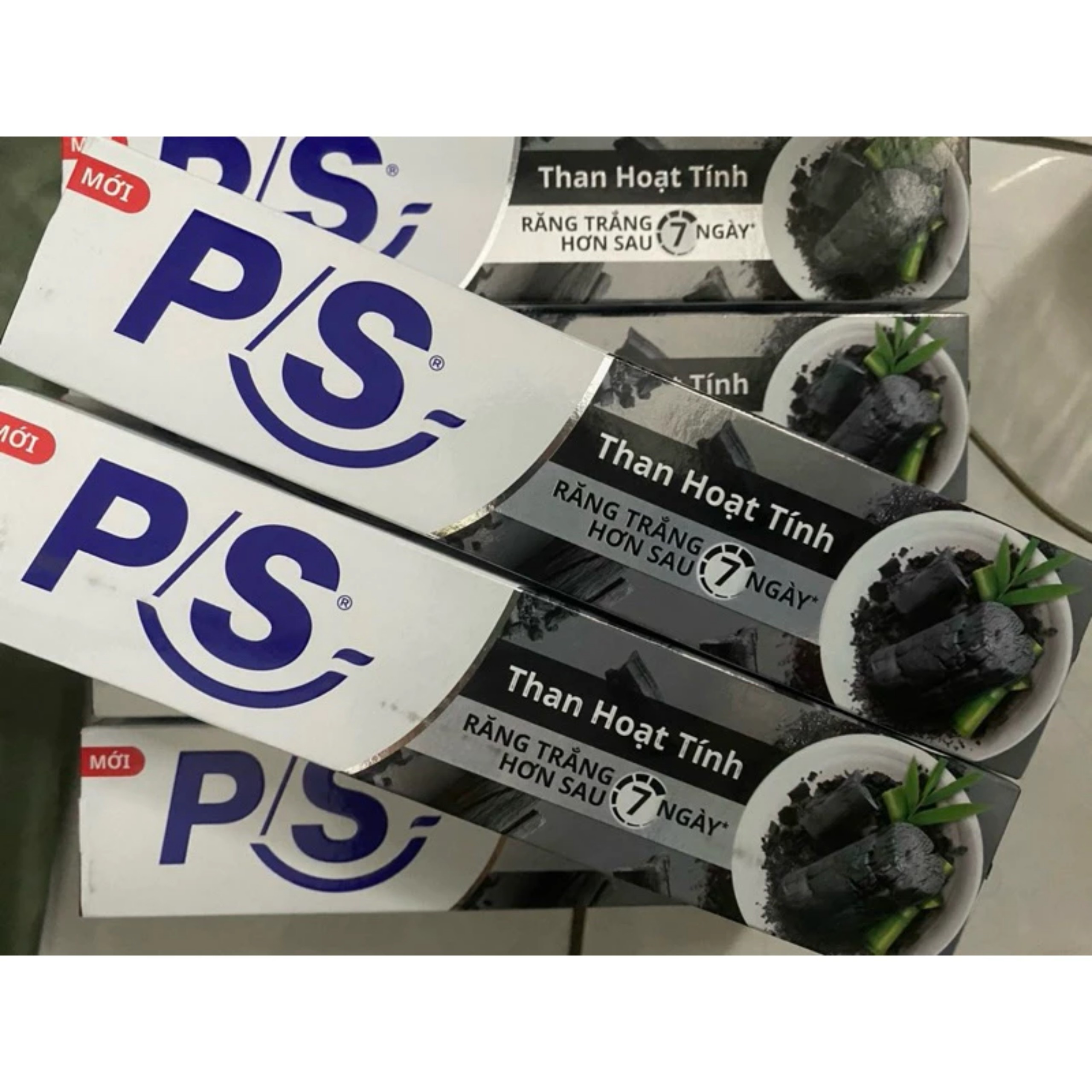 [HCM]Kem Đánh Răng PS THAN HOẠT TÍNH