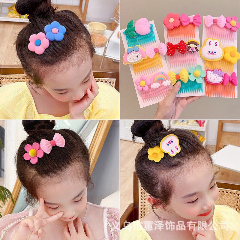 Lược cài tóc xược tóc giữ tóc mái tóc con xinh xắn cho bé