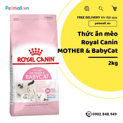 [HCM]Thức ăn mèo Royal Canin MOTHER & BabyCat 2kg